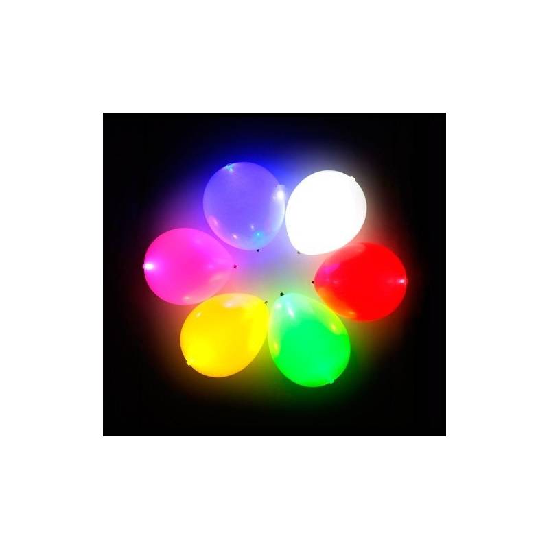 Globos Luminosos con Luz Led Pack X 5