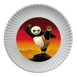 12 platos de Kung Fu Panda