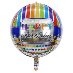 Globo orb Happy Birthday