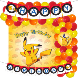 Kit decorativo Pikachu